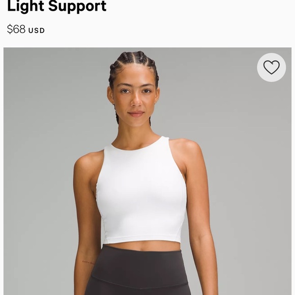 Lululemon high neck align tank top - Picture 4 of 4